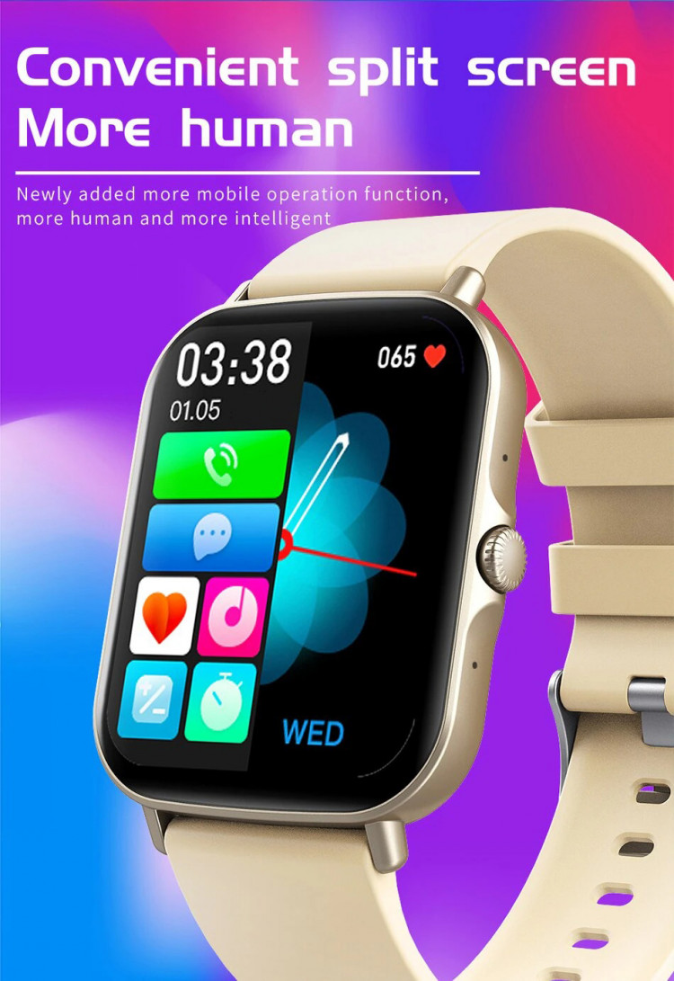 Смарт-годинник Smart Device 100 gold steel - 