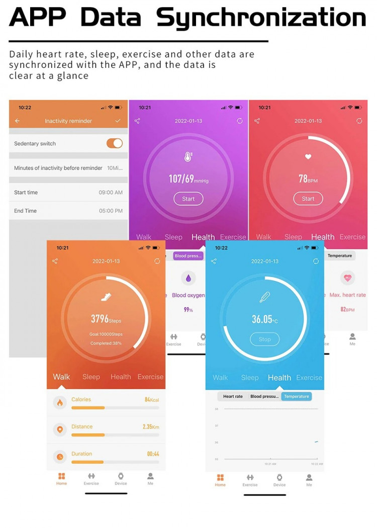 Смарт-годинник Smart Device 100 gold steel - 