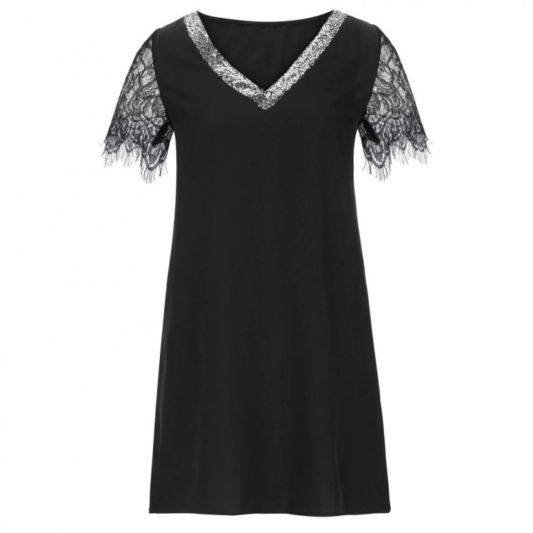Плаття "Snowdrop" black  - 