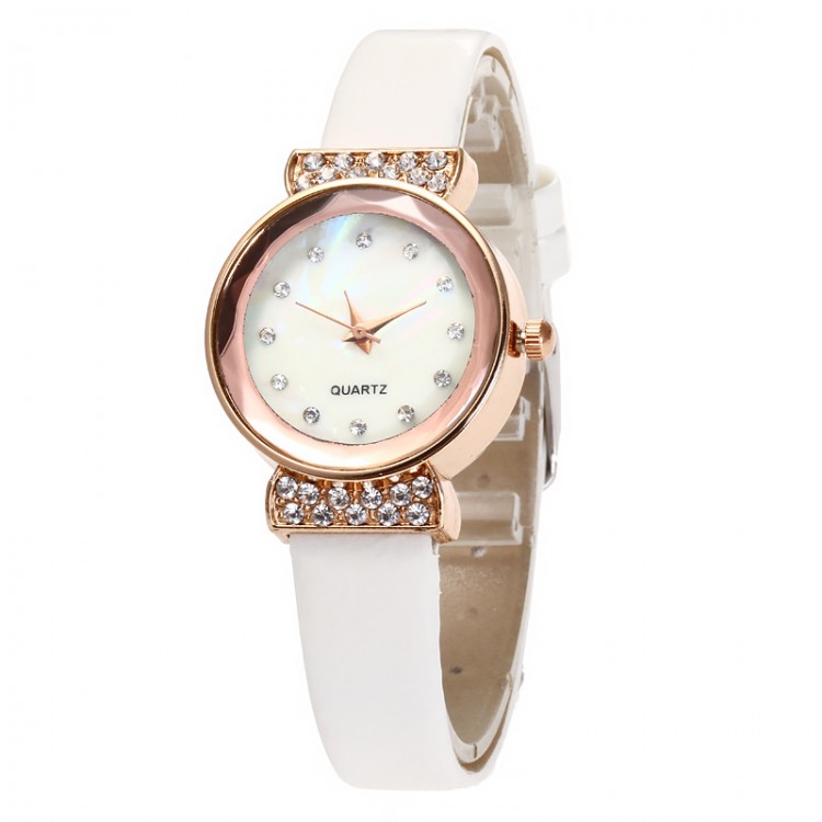 Жіночий годинник white №02015 