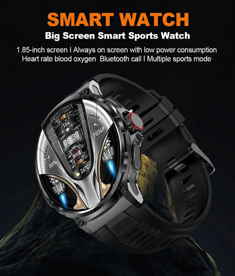 Смарт-годинник Smart Device 23 gray silicon - 