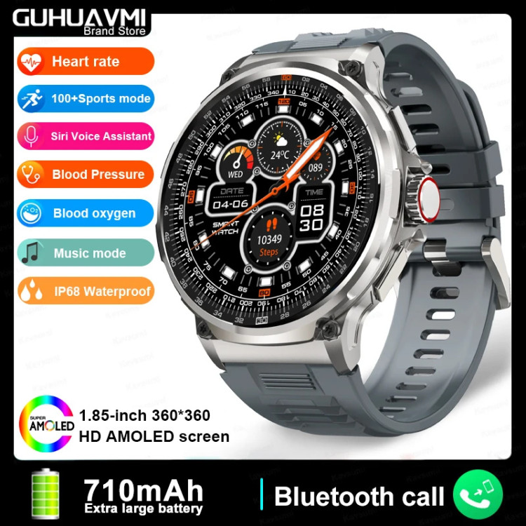 Смарт-годинник Smart Device 23 gray silicon - 