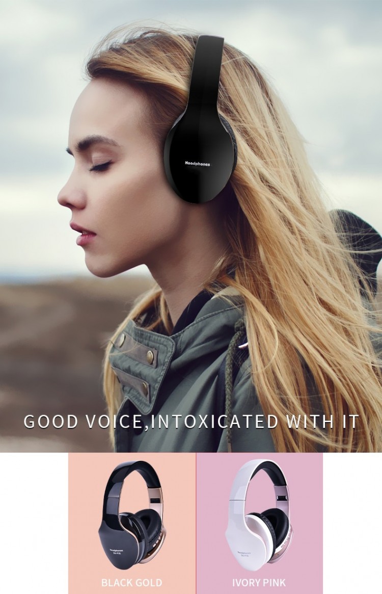 Навушники Bluetooth Air Music Bass 30 black   - 