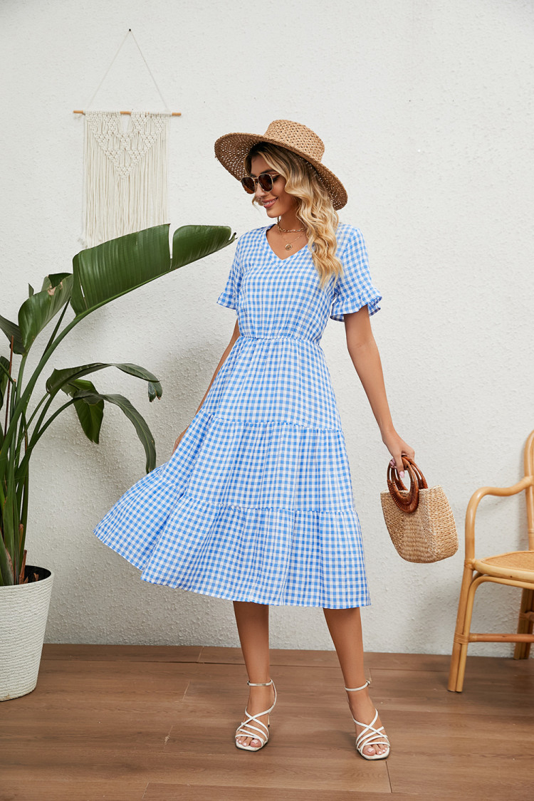 Плаття "Rachel" light-blue  - 