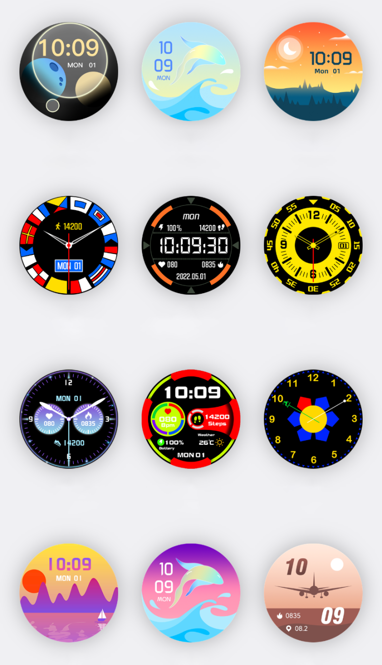 Смарт-годинник протиударний Smart Device 24 black silicon - 