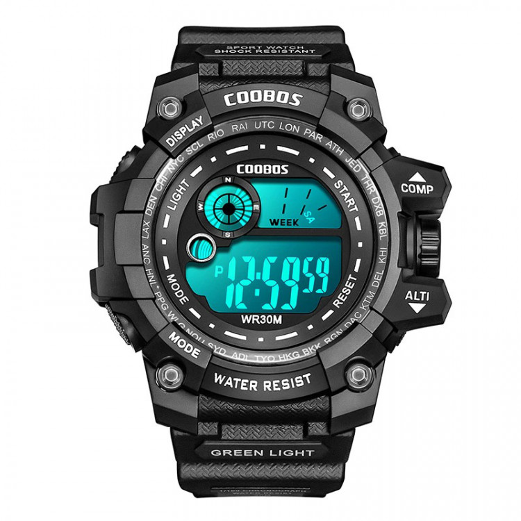 Чоловічий годинник COOBOS black - 