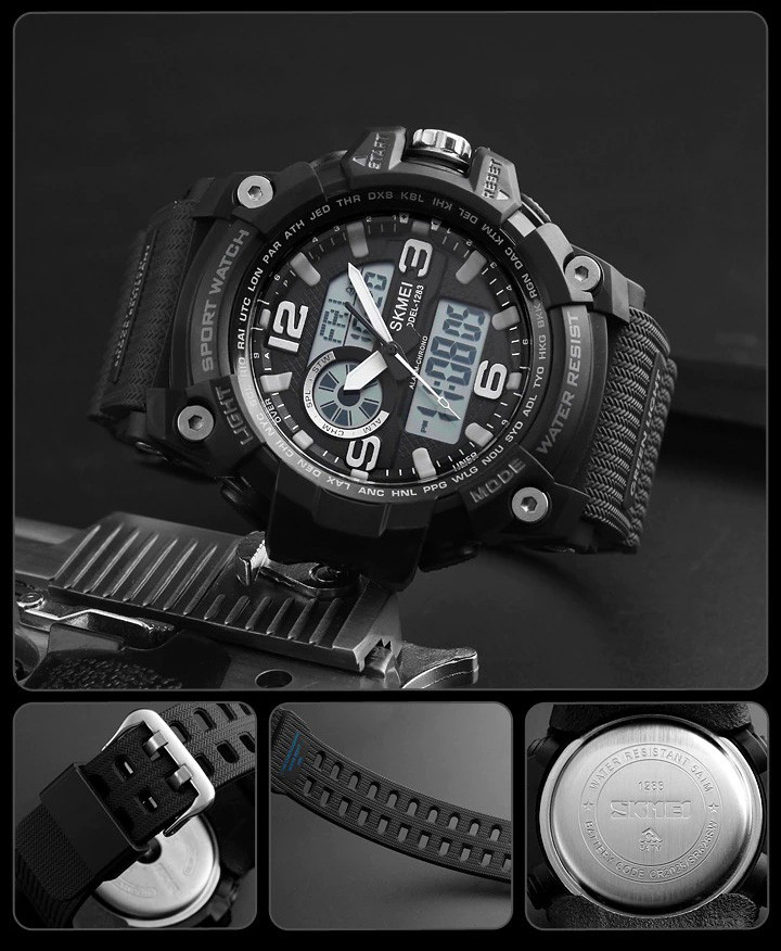 Чоловічий годинник SKMEI black - 