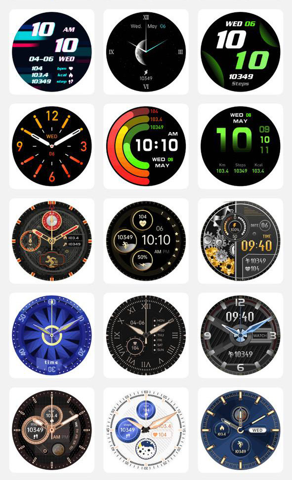 Смарт-годинник протиударний Smart Device 25 black silicon - 