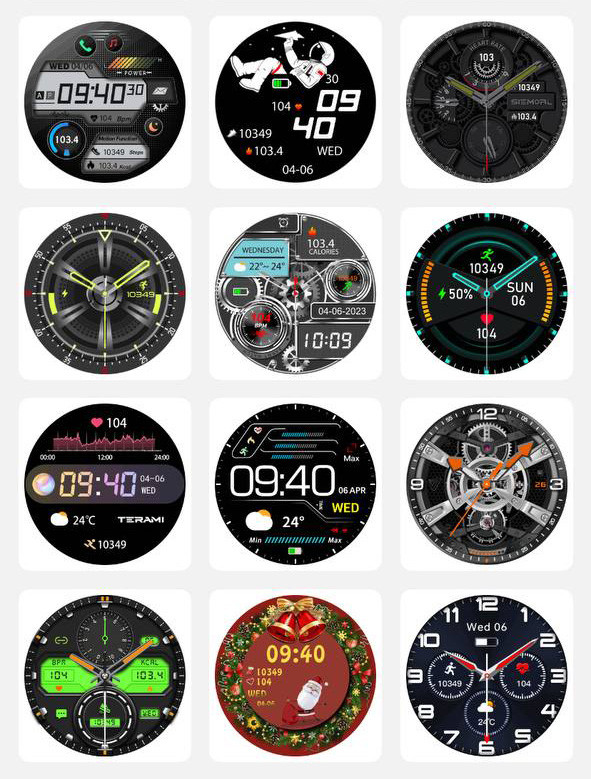 Смарт-годинник протиударний Smart Device 25 black silicon - 