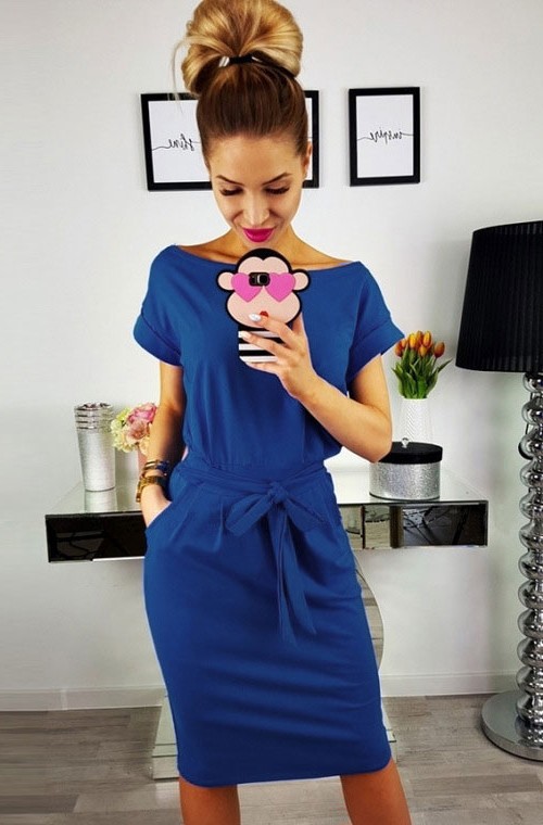 Плаття "Floret" blue