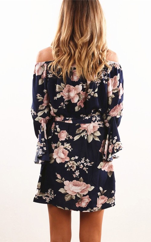 Плаття "Alaina" dark-blue - 