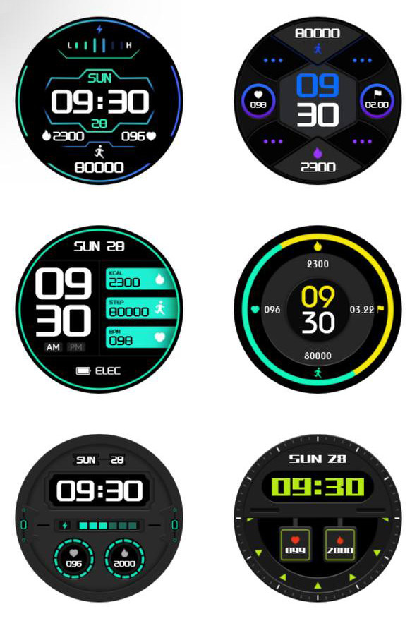 Смарт-годинник протиударний Smart Device 89 black - 