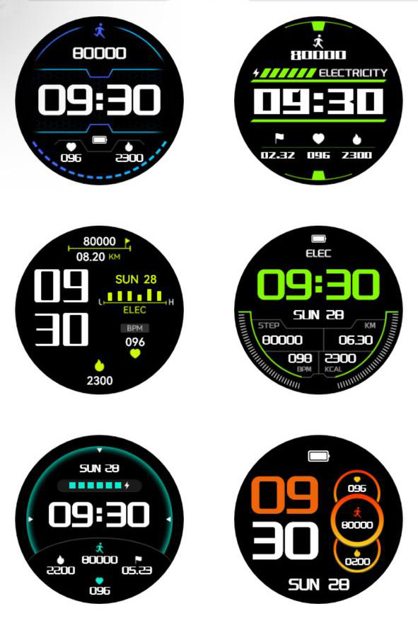 Смарт-годинник протиударний Smart Device 89 black - 
