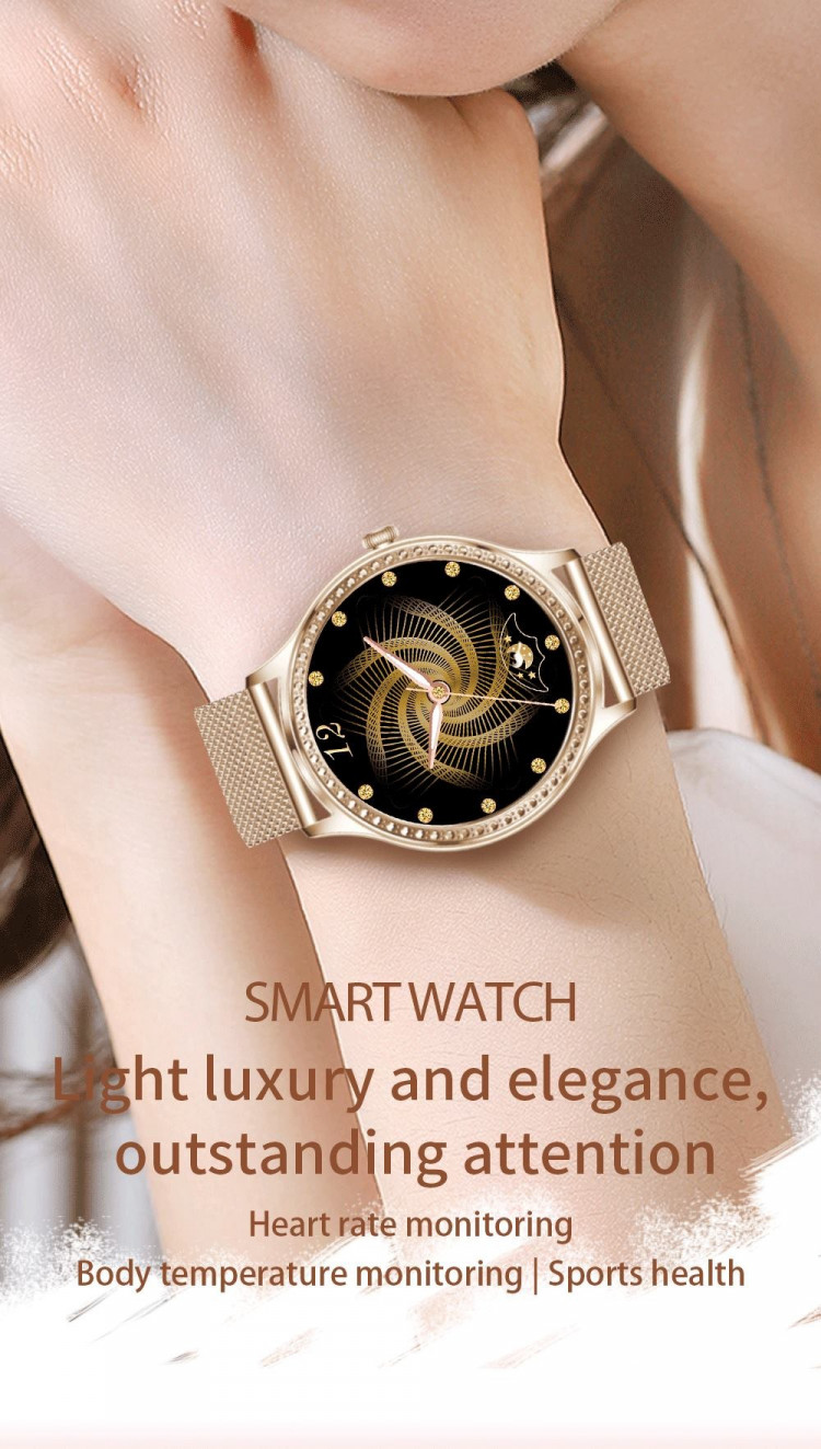 Смарт-годинник Women's Smart Device 5 black steel - 