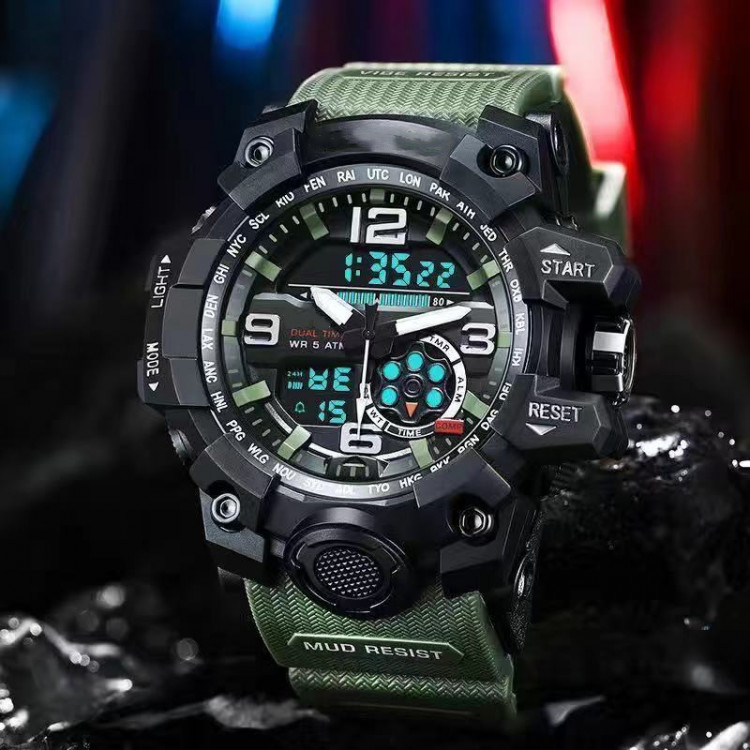 Чоловічий годинник ARMY green №105-19 - 