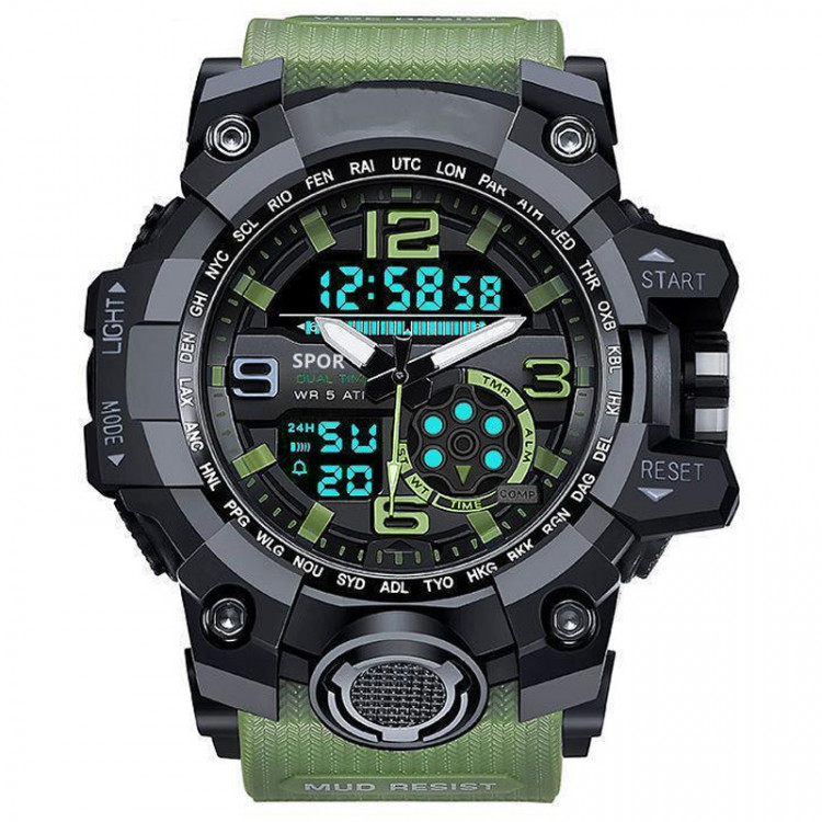 Чоловічий годинник ARMY green №105-19