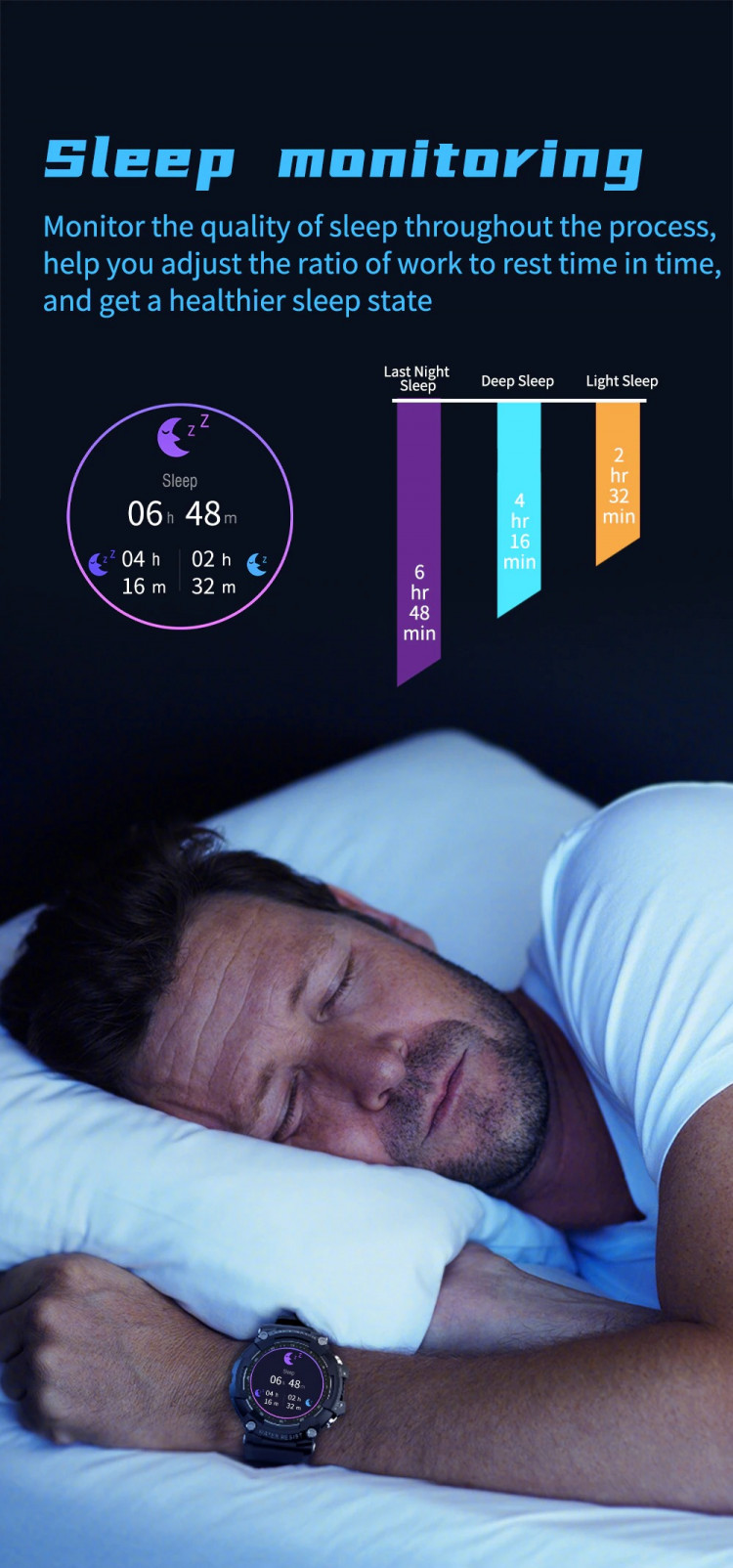 Смарт-годинник протиударний Smart Device 90 black - 