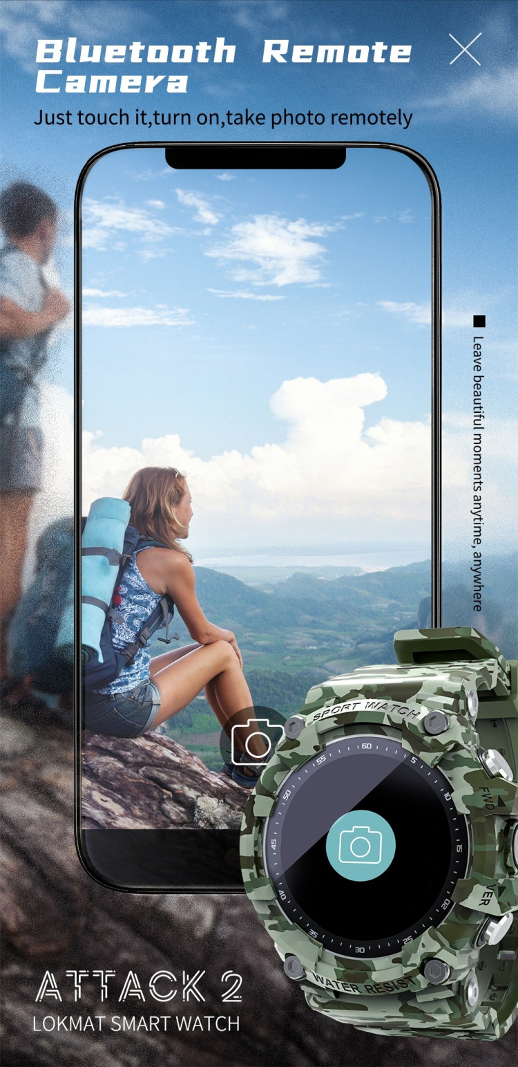 Смарт-годинник протиударний Smart Device 90 black - 