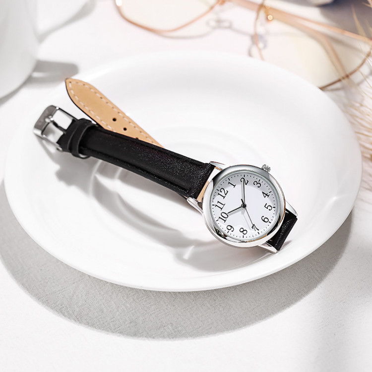 Жіночий годинник black №7607  - 
