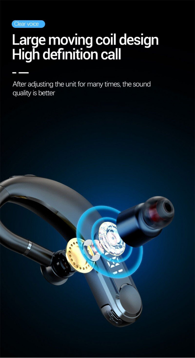 Bluetooth-гарнітура 34 black   - 