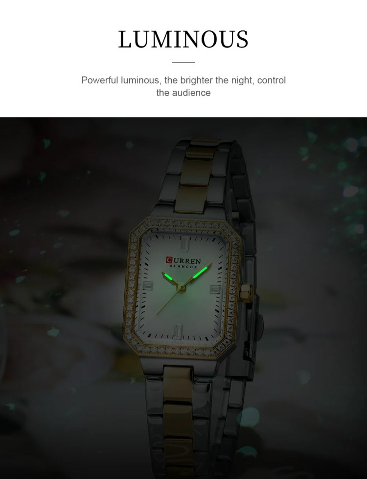Жіночий годинник CURREN silver  - 
