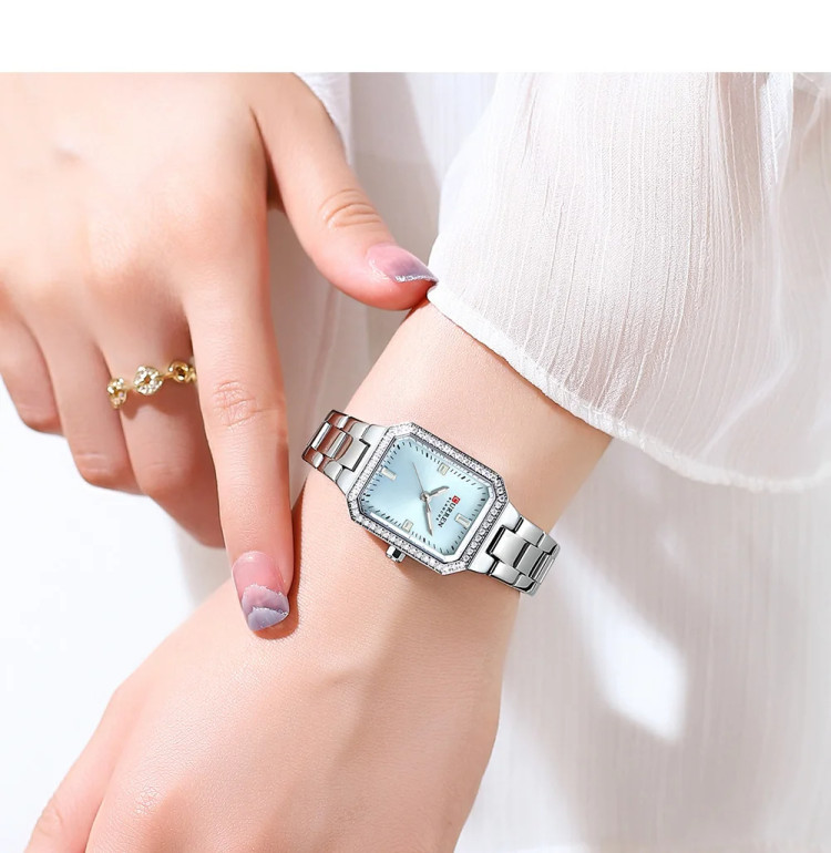 Жіночий годинник CURREN silver  - 