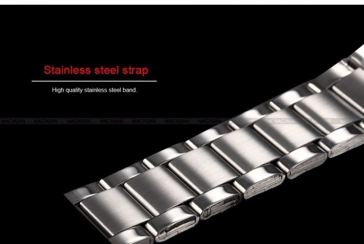Чоловічий годинник механічний Forsining silver - 