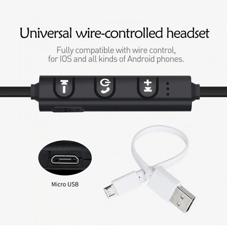 Навушники Bluetooth Air Music 2 black - 