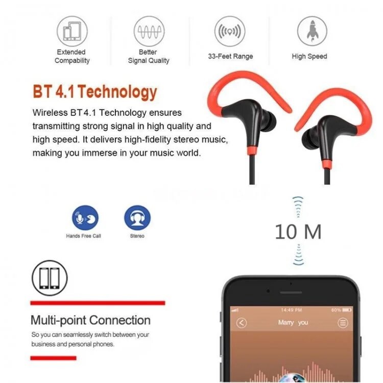 Навушники Bluetooth Air Music 2 black - 