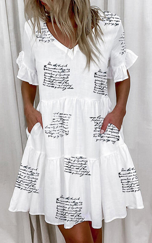 Плаття "Stevia" white