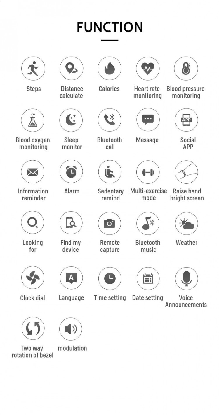 Смарт-годинник Smart Device 77 black   - 