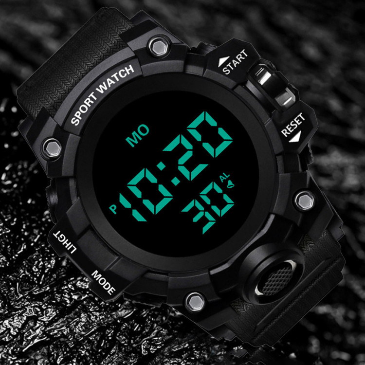 Чоловічий годинник HONHX 6015 black - 