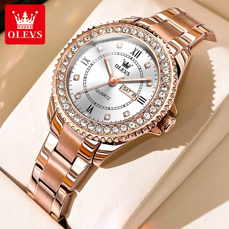Жіночий годинник OLEVS gold