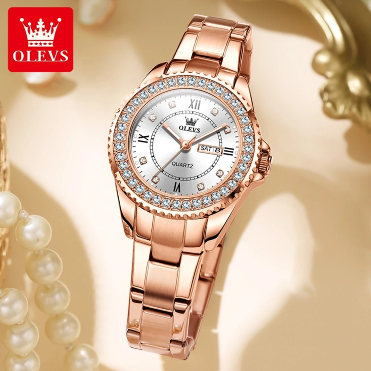 Жіночий годинник OLEVS gold - 