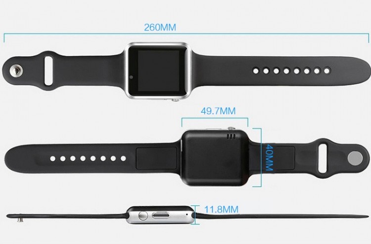 Смарт-годинник Smart Device 1 gold+brown - 