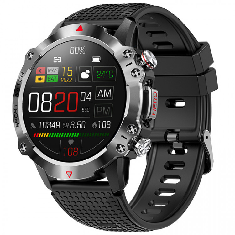 Смарт-годинник протиударний Smart Device 104 black - 