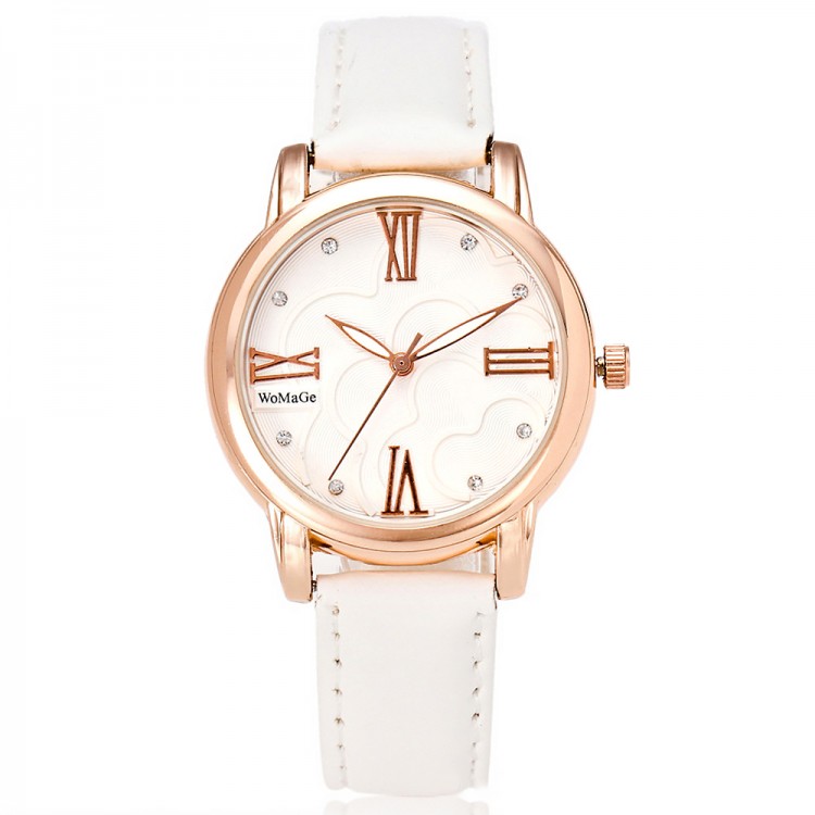 Жіночий годинник WoMaGe white - 