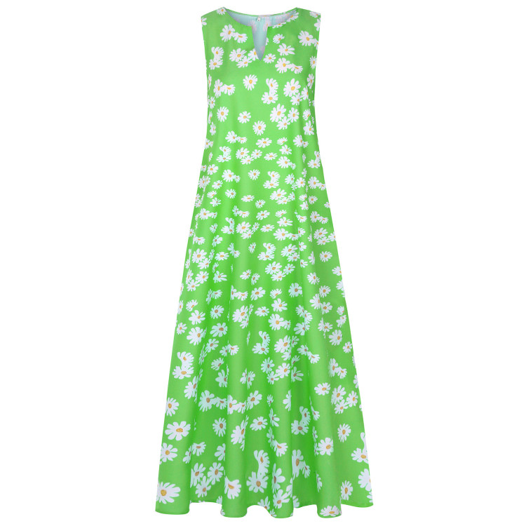Плаття "Wallot" green+ flowers   - 