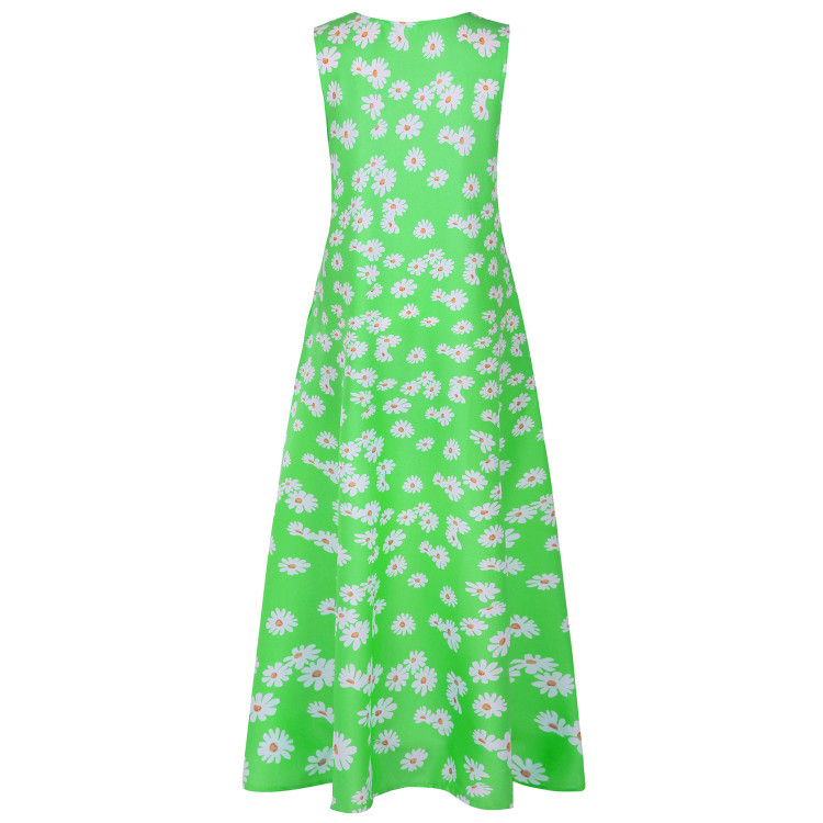 Плаття "Wallot" green+ flowers   - 