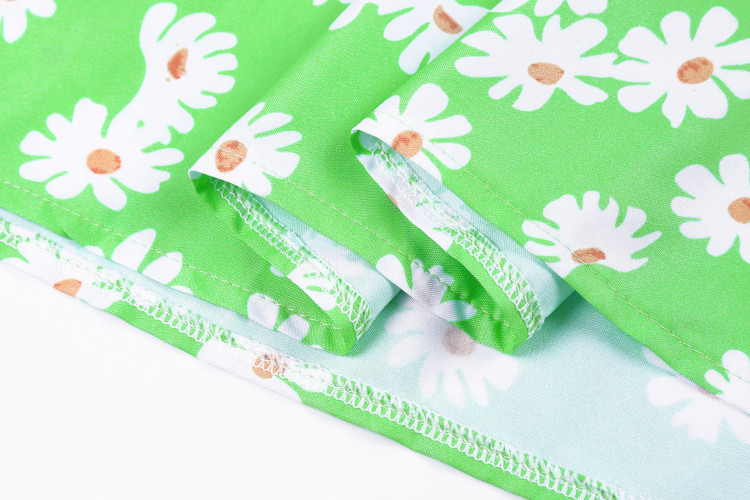 Плаття "Wallot" green+ flowers   - 