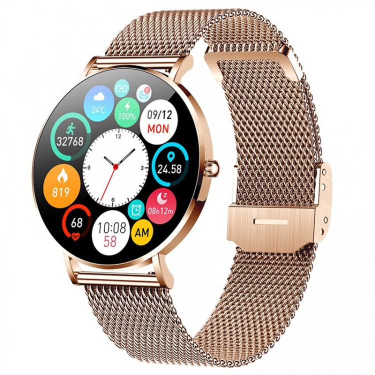Смарт-годинник ультратонкий Smart Device 108 gold