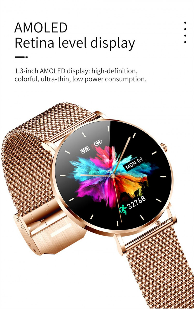 Смарт-годинник ультратонкий Smart Device 108 gold - 