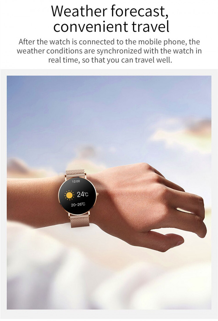 Смарт-годинник ультратонкий Smart Device 108 gold - 