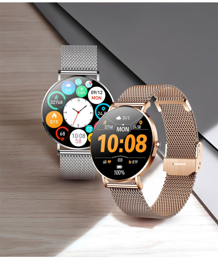 Смарт-годинник ультратонкий Smart Device 108 gold - 