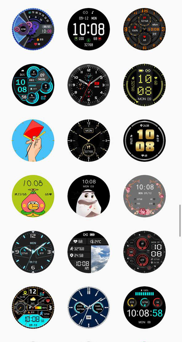 Смарт-годинник ультратонкий Smart Device 108 gold - 