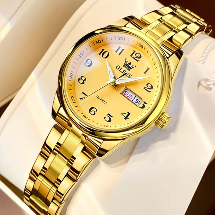 Жіночий годинник OLEVS  gold