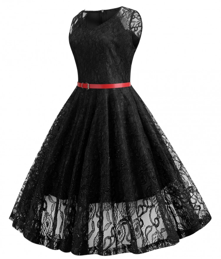 Плаття "Evet" black - 