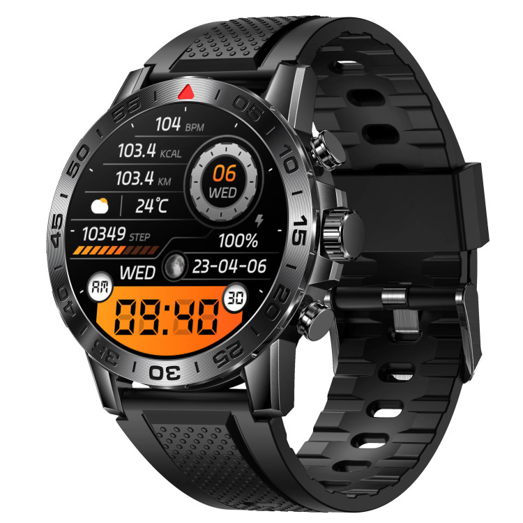 Смарт-годинник протиударний Smart Device 10 black silicon - 