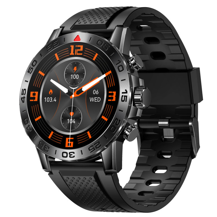 Смарт-годинник протиударний Smart Device 10 black silicon - 