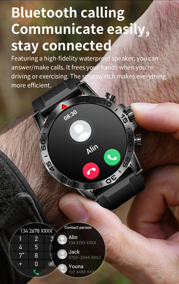 Смарт-годинник протиударний Smart Device 10 black silicon - 